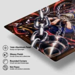 Anime Metal Poster Wall Decor - HXH Kurapika - C - Image 6