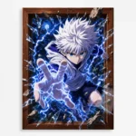Anime Metal Poster Wall Decor - HXH Killua - C