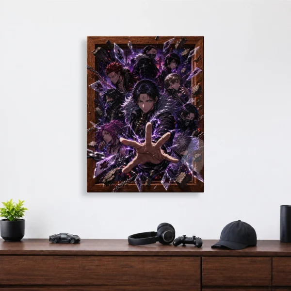 Anime Metal Poster Wall Decor - HXH Phantom Troupe - C - Image 4