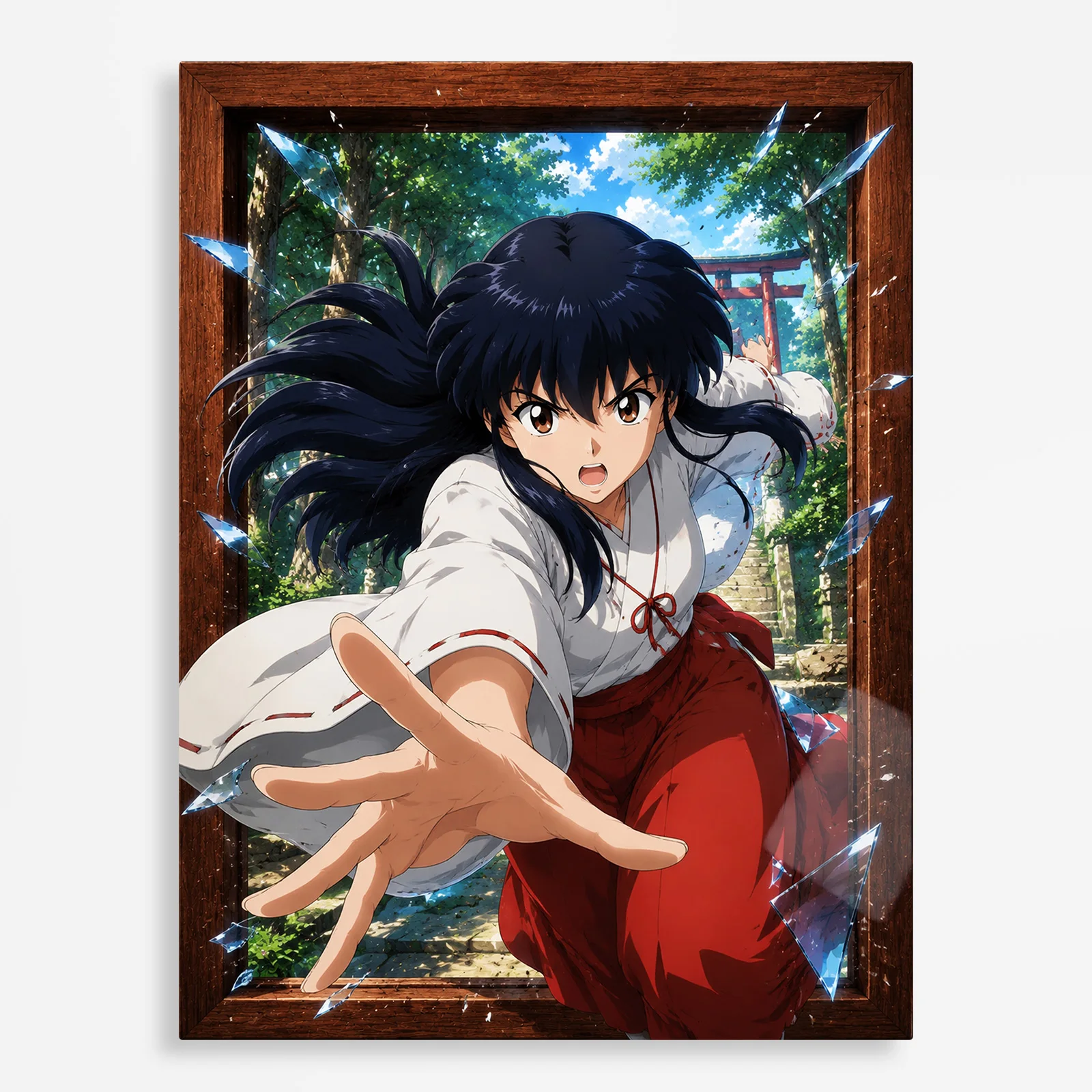anime metal poster (199) s1 Anime Metal Poster Wall Decor - Yasha - Image 1