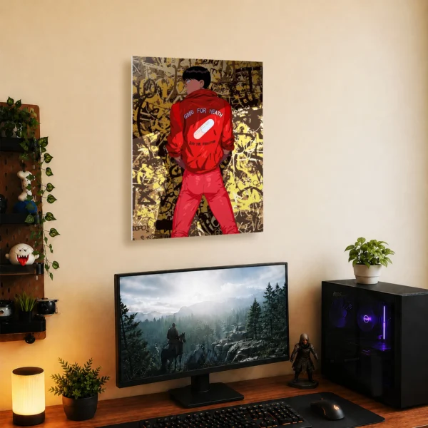 Anime Metal Poster Wall Decor - Neo City - Image 5