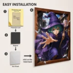Anime Metal Poster Wall Decor - Dark Fantasy Schierke - Image 2