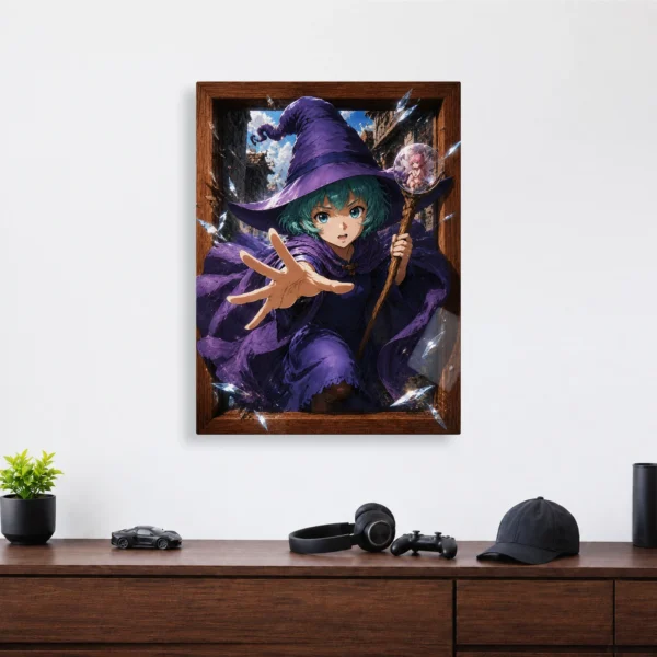 Anime Metal Poster Wall Decor - Dark Fantasy Schierke - Image 4