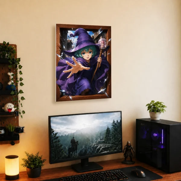 Anime Metal Poster Wall Decor - Dark Fantasy Schierke - Image 5