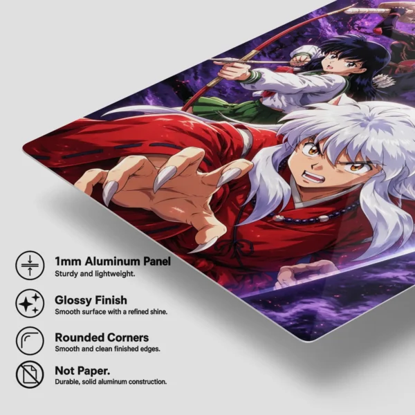 Anime Metal Poster Wall Decor - Yasha - A - Image 6