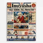 Anime Metal Poster Wall Decor - Yasha - B