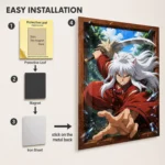 Anime Metal Poster Wall Decor - Yasha - C - Image 2