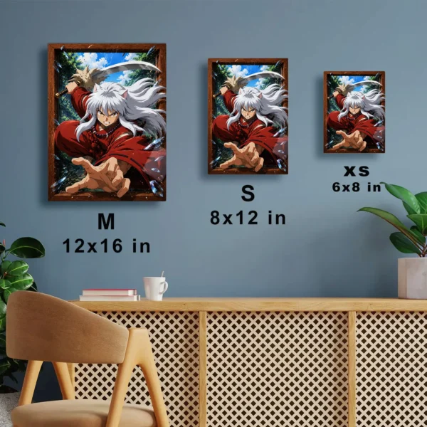 Anime Metal Poster Wall Decor - Yasha - C - Image 7