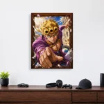 Anime Metal Poster Wall Decor - JJBA - Giorno Giovanna - Image 4