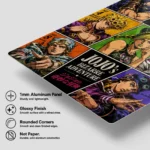 Anime Metal Poster Wall Decor - JJBA - JoJo Protagonists - Image 6
