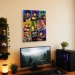 Anime Metal Poster Wall Decor - JJBA - JoJo Protagonists - Image 5