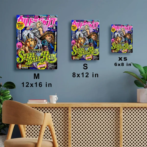Anime Metal Poster Wall Decor - JJBA - Johnny Joestar - Image 7