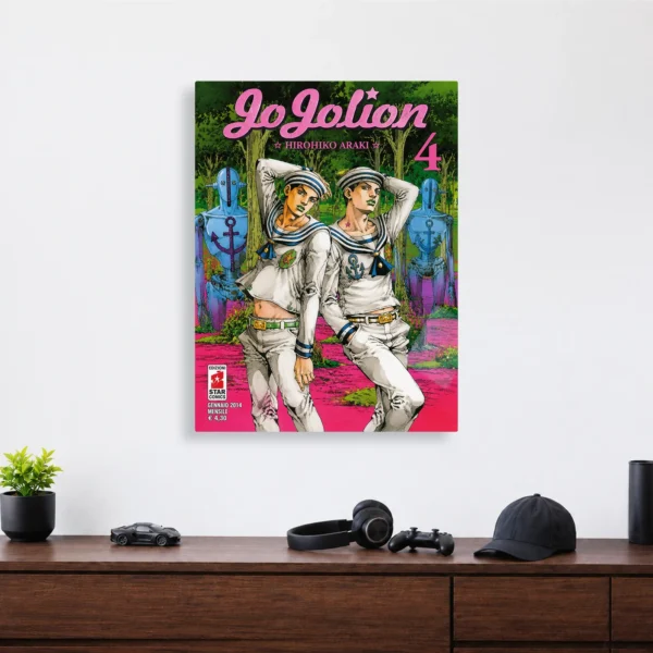 Anime Metal Poster Wall Decor - JJBA - Josuke Higashikata - Image 4