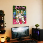 Anime Metal Poster Wall Decor - JJBA - Josuke Higashikata - Image 5