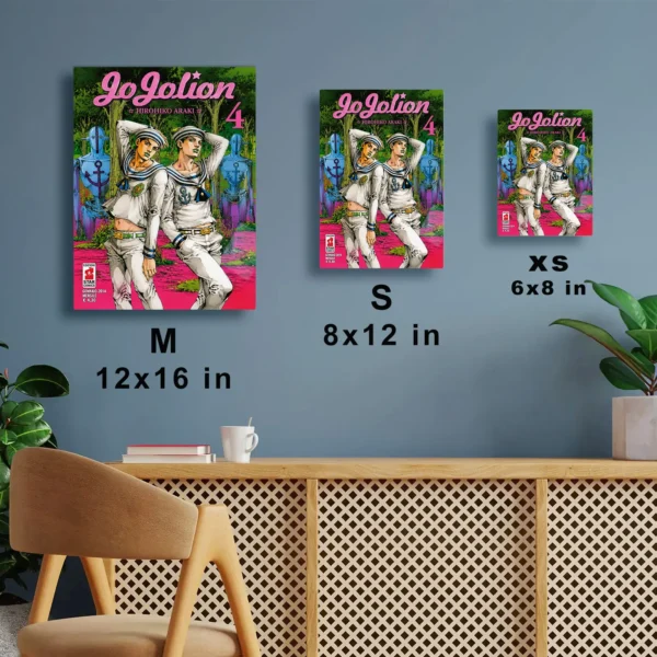 Anime Metal Poster Wall Decor - JJBA - Josuke Higashikata - Image 7