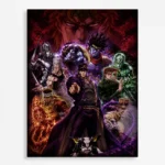 Anime Metal Poster Wall Decor - JJBA