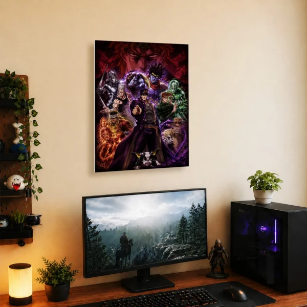 Anime Metal Poster Wall Decor - JJBA - Image 5