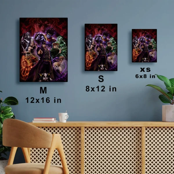 Anime Metal Poster Wall Decor - JJBA - Image 7
