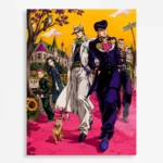 Anime Metal Poster Wall Decor - JJBA - A