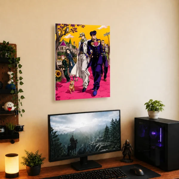Anime Metal Poster Wall Decor - JJBA - A - Image 5