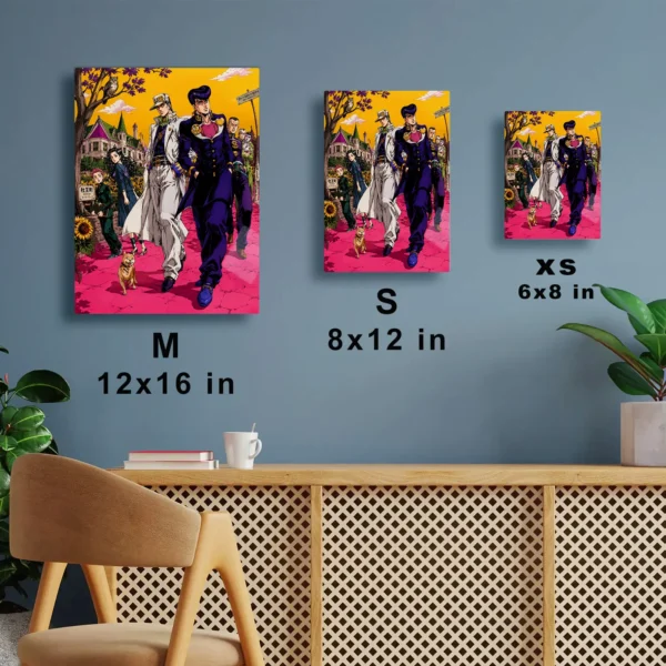 Anime Metal Poster Wall Decor - JJBA - A - Image 7