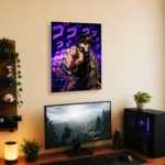 Anime Metal Poster Wall Decor - JJBA - Jotaro Kujo - Image 5