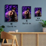 Anime Metal Poster Wall Decor - JJBA - Jotaro Kujo - Image 7