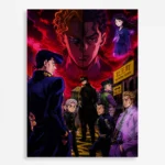 Anime Metal Poster Wall Decor - JJBA - B