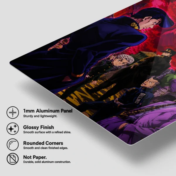 Anime Metal Poster Wall Decor - JJBA - B - Image 6
