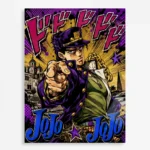 Anime Metal Poster Wall Decor - JJBA - Jotaro Kujo - A