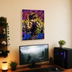 Anime Metal Poster Wall Decor - JJBA - Jotaro Kujo - A - Image 5