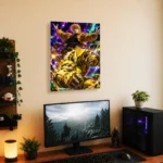 Anime Metal Poster Wall Decor - JJBA - DIO & The World - B - Image 5