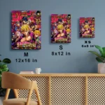 Anime Metal Poster Wall Decor - JJBA - Team Bucciarati - Image 7