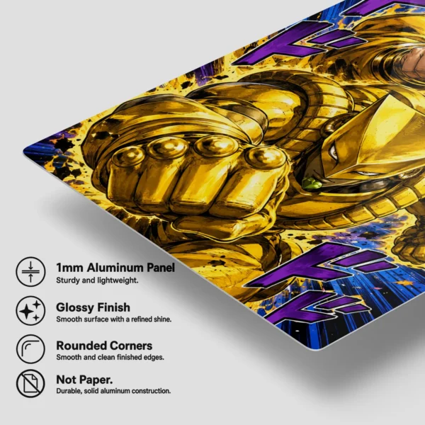 Anime Metal Poster Wall Decor - JJBA - DIO - Image 6