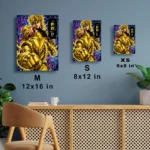 Anime Metal Poster Wall Decor - JJBA - DIO - Image 7