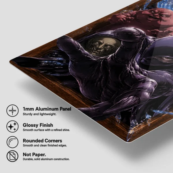 Anime Metal Poster Wall Decor - Dark Fantasy The God Hand - Image 6