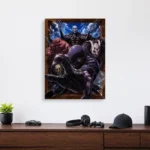 Anime Metal Poster Wall Decor - Dark Fantasy The God Hand - Image 4