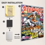 Anime Metal Poster Wall Decor - JJBA - JoJolion - Image 2