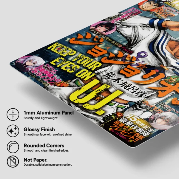 Anime Metal Poster Wall Decor - JJBA - JoJolion - Image 6