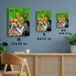 Anime Metal Poster Wall Decor - JJBA - C - Image 7