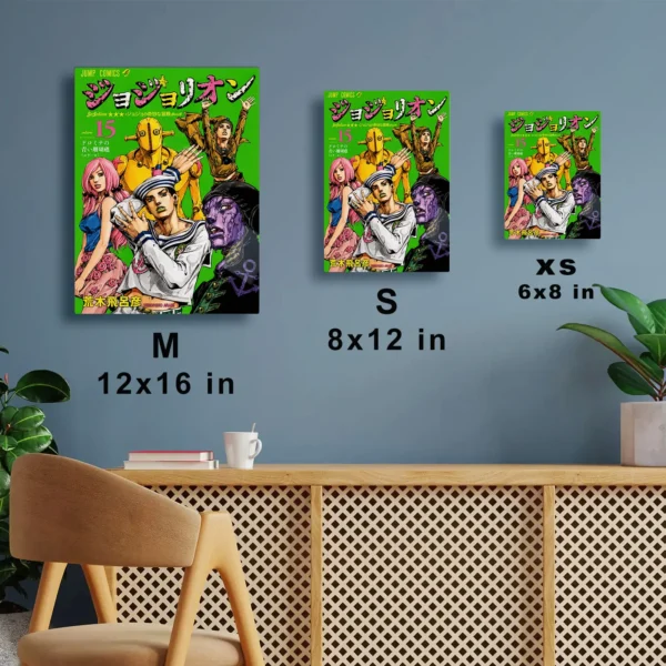 Anime Metal Poster Wall Decor - JJBA - C - Image 7