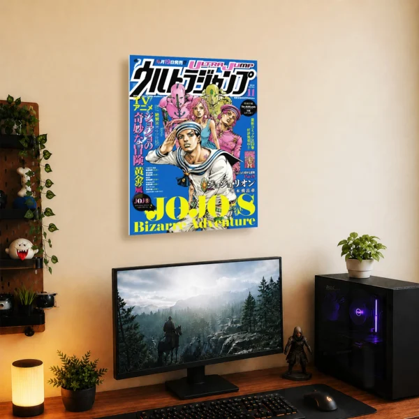 Anime Metal Poster Wall Decor - JJBA - D - Image 5