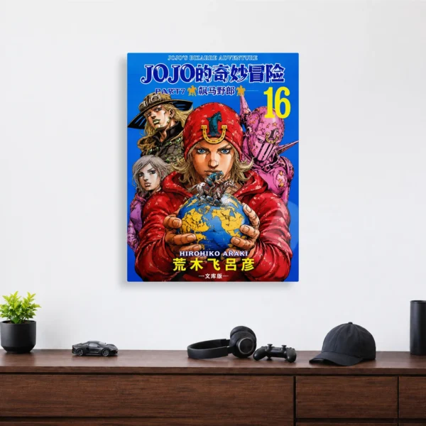 Anime Metal Poster Wall Decor - JJBA - E - Image 4