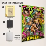 Anime Metal Poster Wall Decor - JJBA - F - Image 2