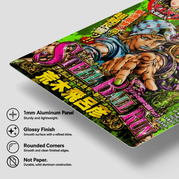 Anime Metal Poster Wall Decor - JJBA - F - Image 6