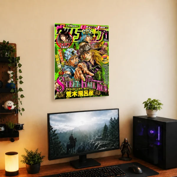 Anime Metal Poster Wall Decor - JJBA - F - Image 5