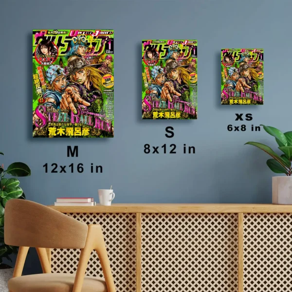 Anime Metal Poster Wall Decor - JJBA - F - Image 7