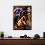 Anime Metal Poster Wall Decor - JJBA - Jotaro Kujo - B - Image 4