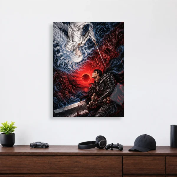 Anime Metal Poster Wall Decor - Dark Fantasy - Image 4