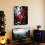 Anime Metal Poster Wall Decor - Dark Fantasy - Image 5